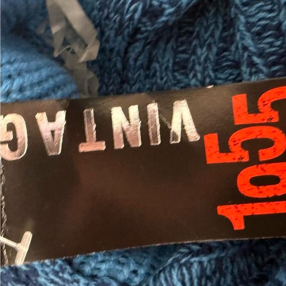 1955 Vintage Azure Knit Top - Picture 6 of 7